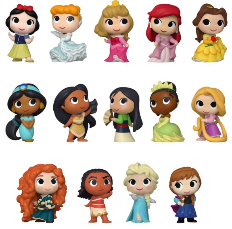 FUNKO Funko POP! Vynil Mystery Mini Disney Princess Asst
